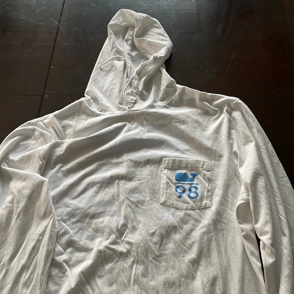 Vineyard Vines long sleeve tee shirt with hood
